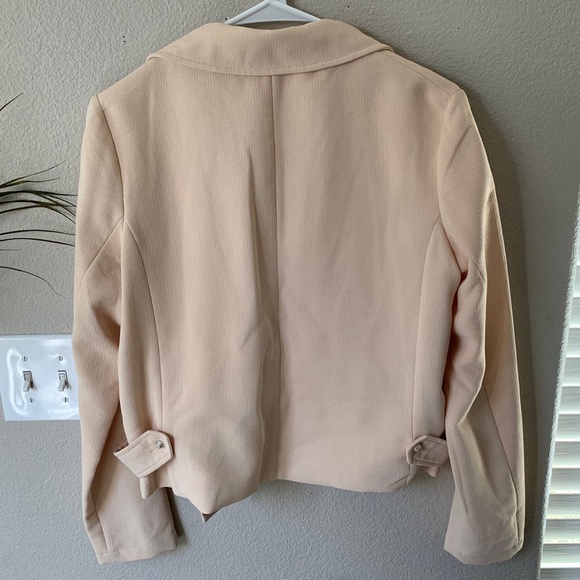 SOLD NWOT Sophie rue Moto crepe jacket - Picture 5 of 6